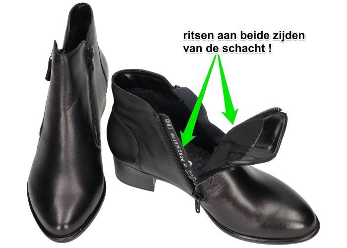 Remonte R5190-00 enkellaarzen zwart