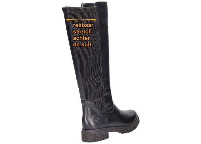 Remonte D2S74-00 laarzen zwart