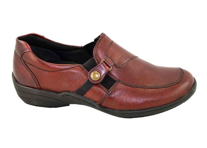 Remonte R7610-35 lage gesloten schoenen rood donker