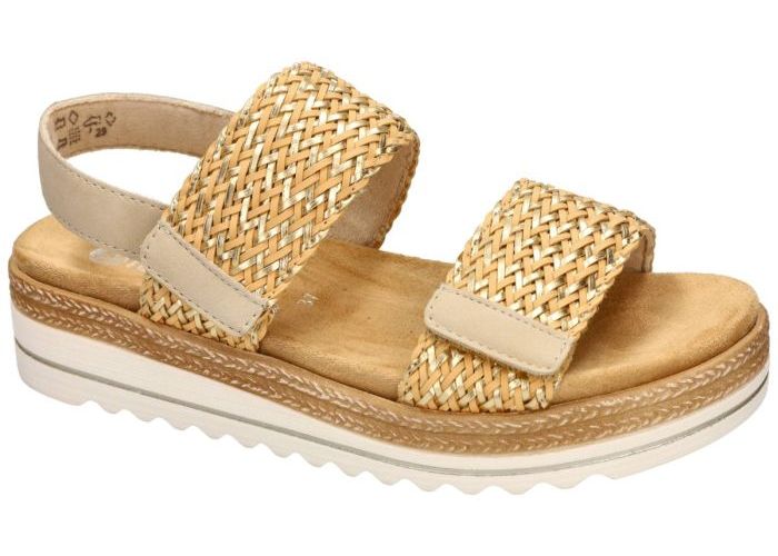 Damesschoenen Remonte SANDALEN D0Q63-90 Beige