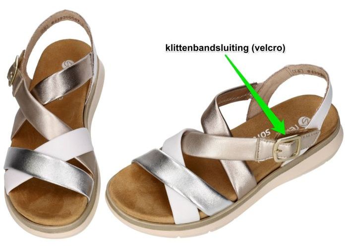 Remonte D2K53-91 sandalen metallic