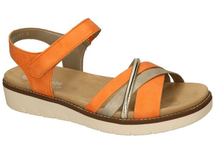 Damesschoenen Remonte SANDALEN D2058-38 Oranje