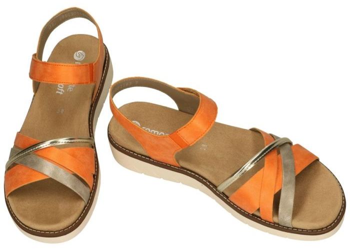 Remonte D2058-38 sandalen oranje