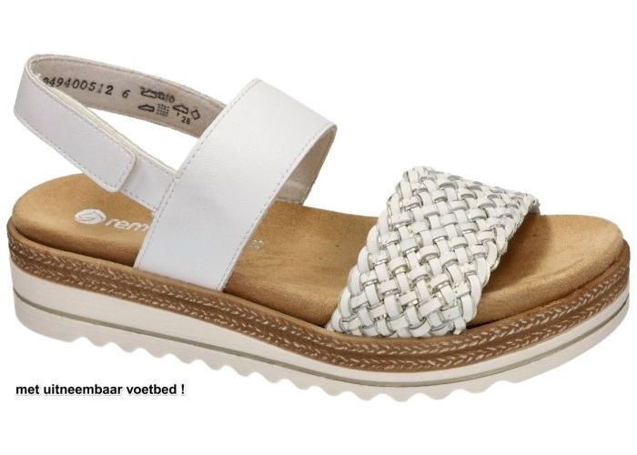 Remonte D0Q56-80 sandalen wit