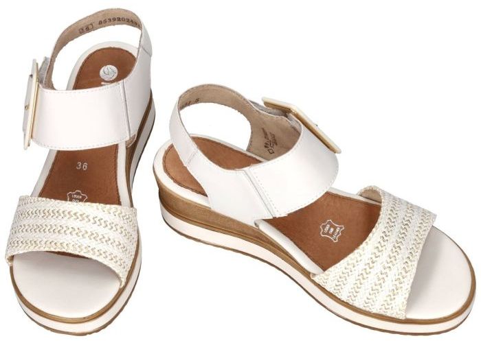Remonte D6453-81 sandalen wit