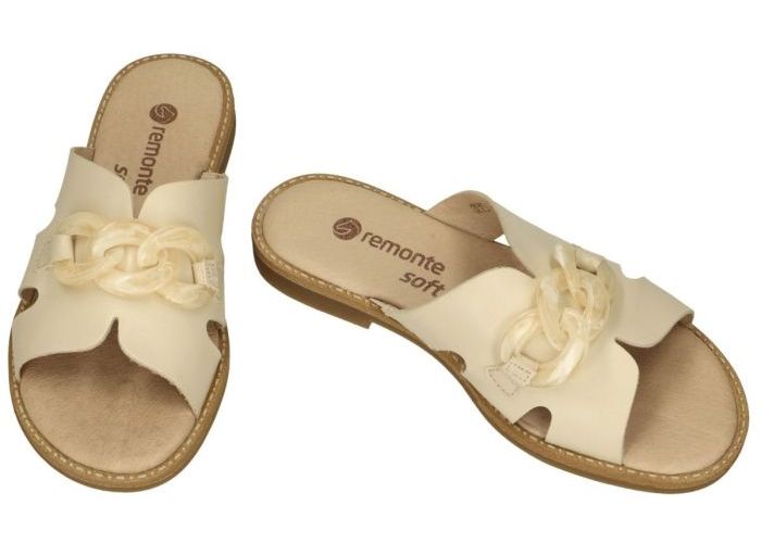 Remonte D3648-80 slippers & muiltjes crÈme