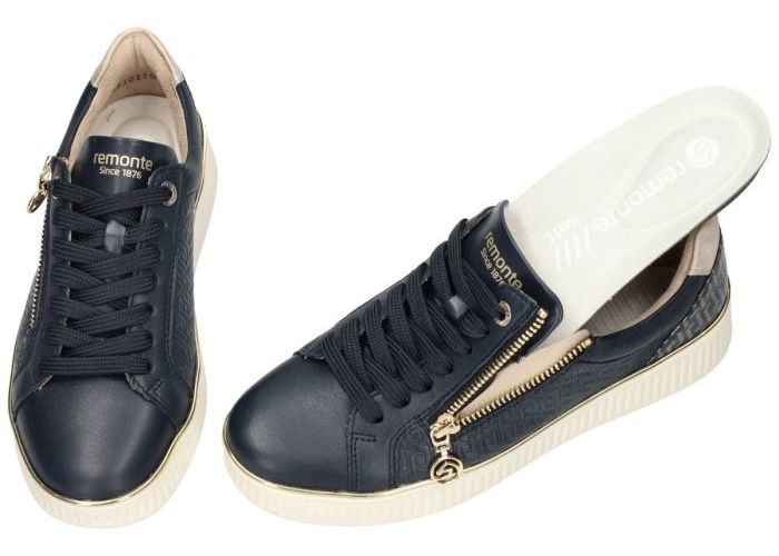 Remonte D2E00-14 sneakers  blauw donker