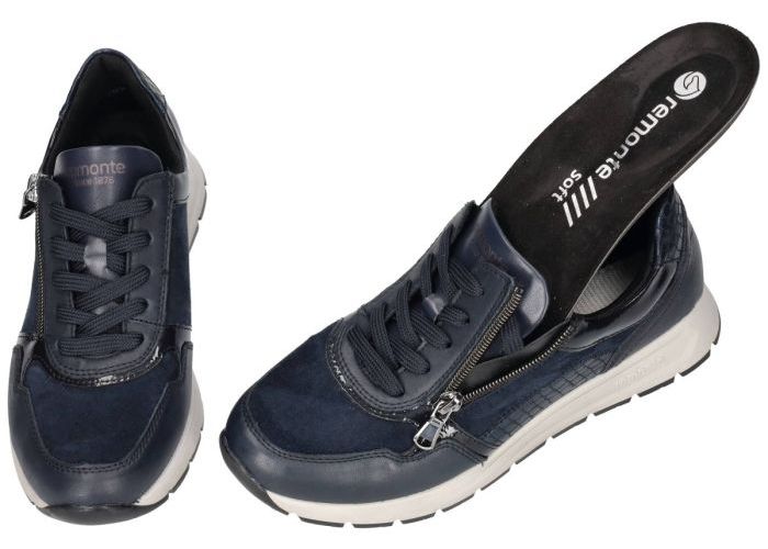 Remonte D2G05-14 sneakers  blauw donker