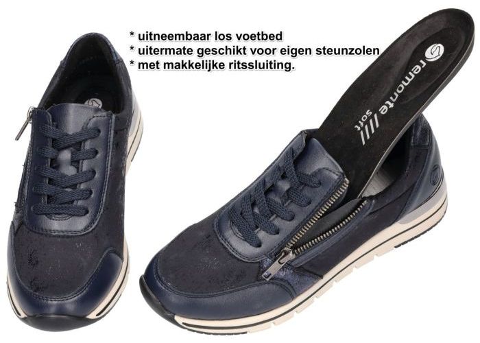 Remonte R6700-15 sneakers  blauw donker