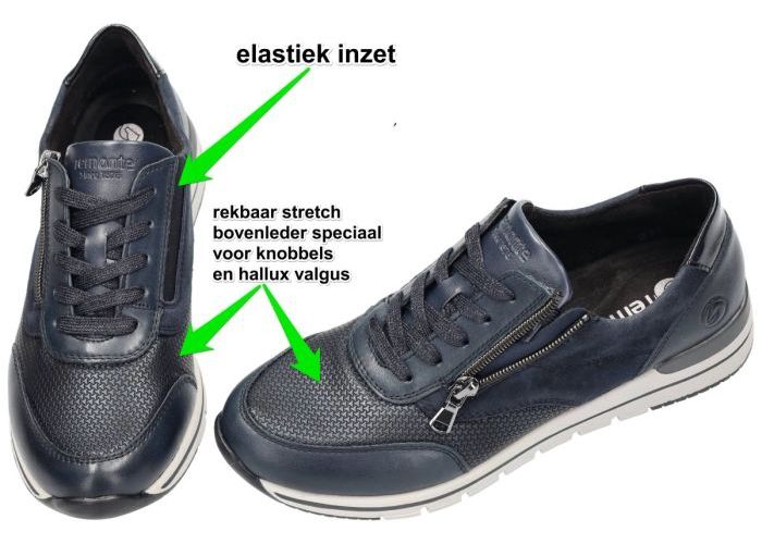 Remonte R6714-14  sneakers  blauw donker
