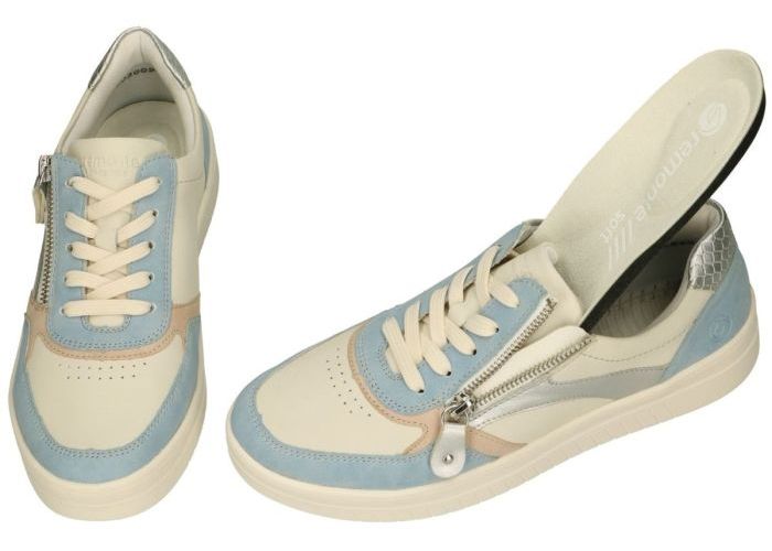 Remonte D0J01-82 sneakers  blauw licht