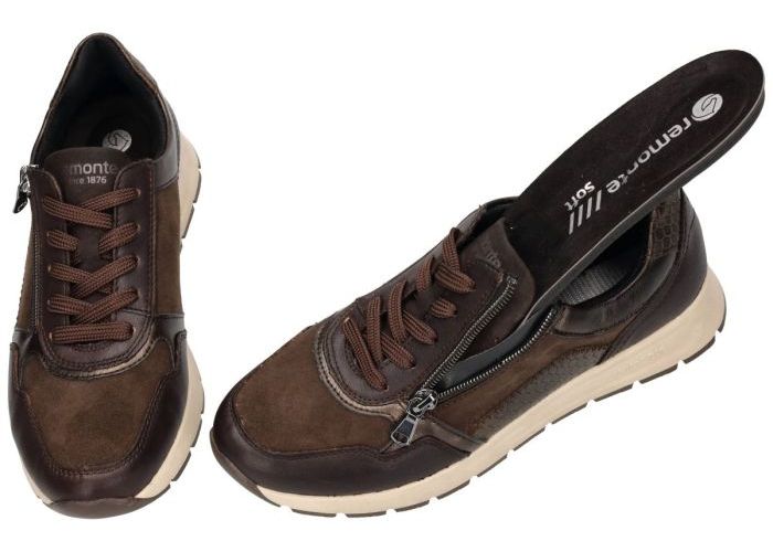 Remonte D2G05-25 sneakers  bruin donker