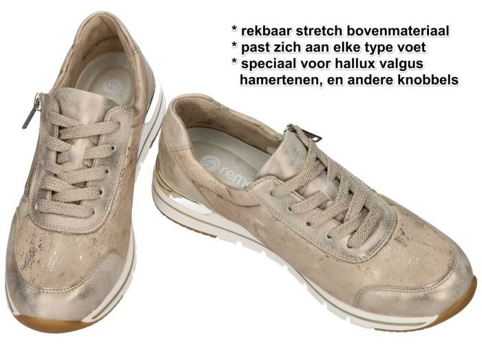 Remonte R6700-61 sneakers  goud