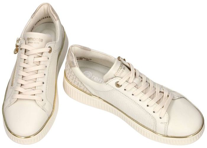 Remonte D2E00-80 sneakers  off-white-crÈme-ivoorkleur