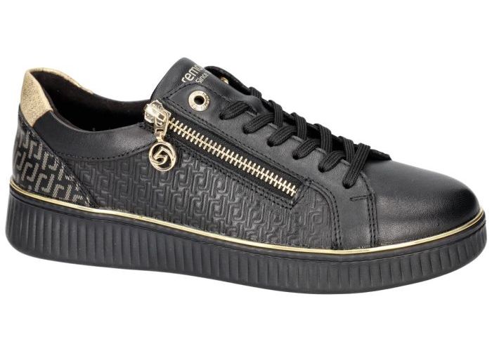 Damesschoenen Remonte SNEAKERS  D2E00-03 Zwart