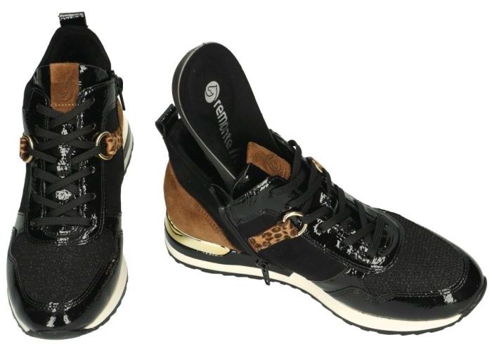 Remonte R2574-02 sneakers  zwart
