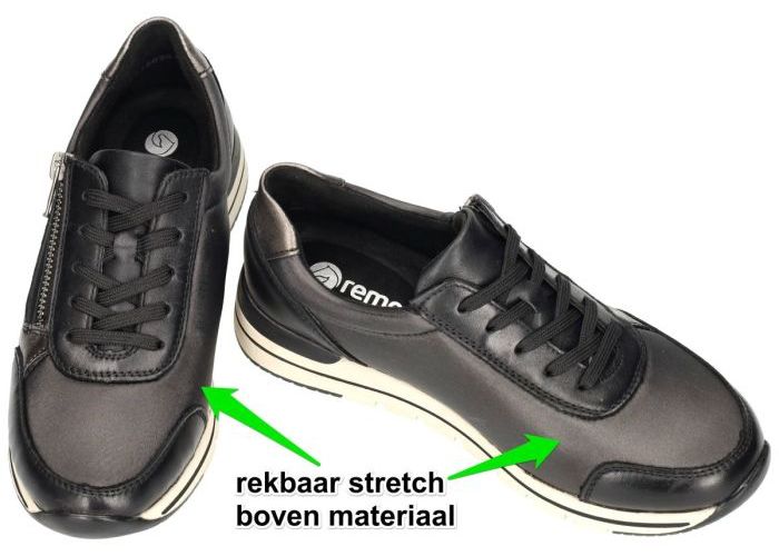 Remonte R6700-04 sneakers  zwart