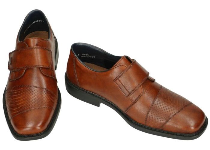Rieker B0857-24 geklede lage schoenen cognac/caramel