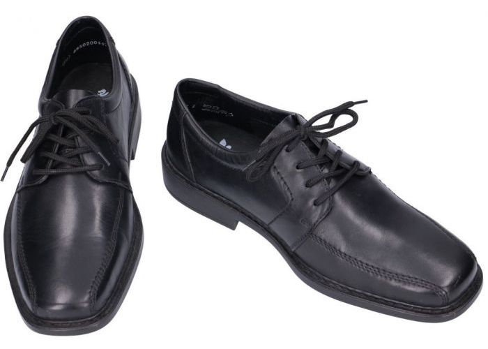 Rieker B0812-00 geklede lage schoenen zwart