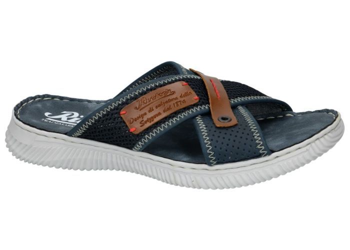 Rieker 28191-14 pantoffels & slippers blauw donker