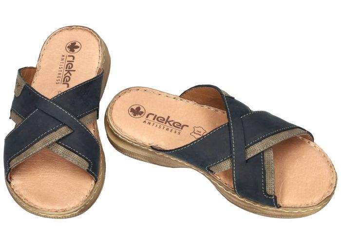 Rieker 21493-14 pantoffels & slippers blauw donker