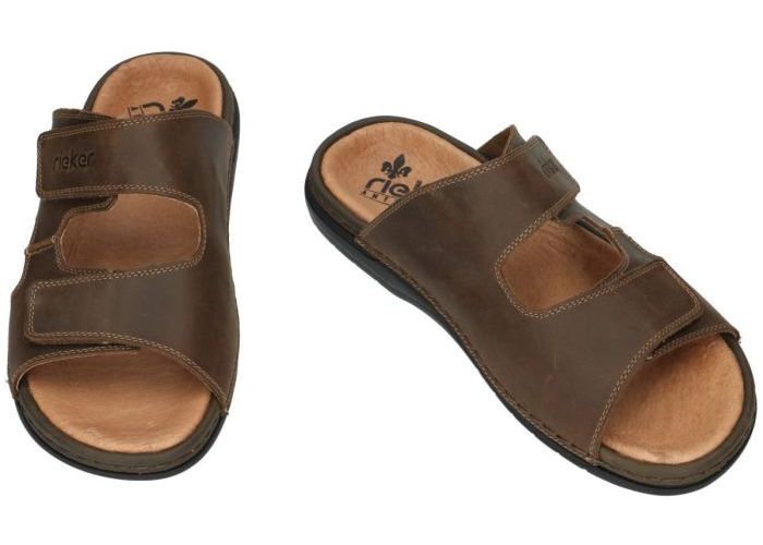 Rieker 25592-25 pantoffels & slippers bruin