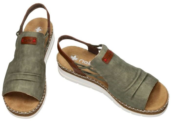 Rieker onbekend sandalen groen olijf