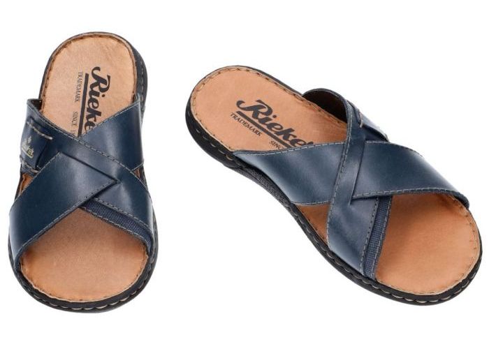 Rieker 22099-14 pantoffels & slippers blauw donker