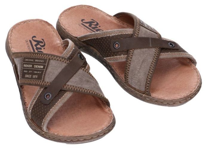 Rieker 22064-25 pantoffels & slippers bruin