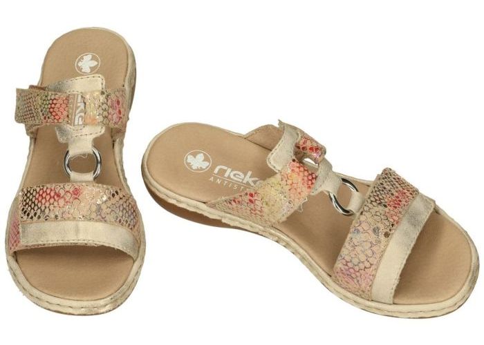 Rieker 659X6-90 slippers & muiltjes multicolor