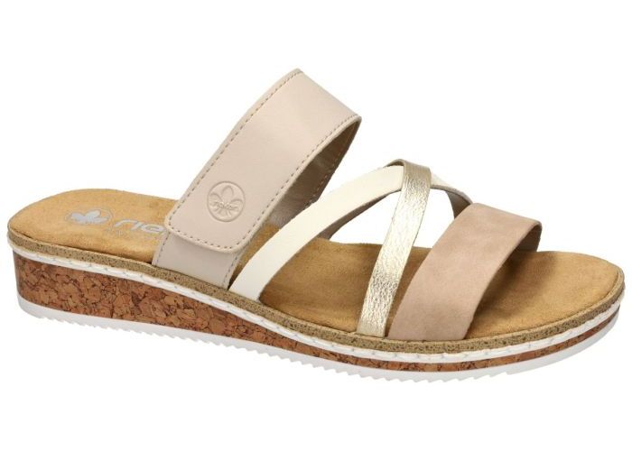 Rieker V3652-94 slippers & muiltjes multicolor