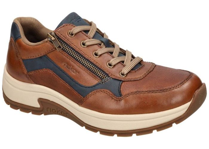 Herenschoenen Rieker SNEAKERS 11001-22 Cognac/caramel