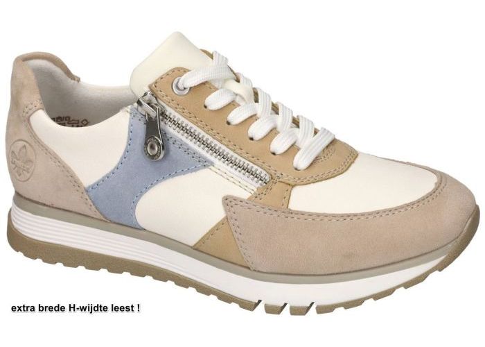 Rieker 49010-81 sneakers  pastel-kleuren
