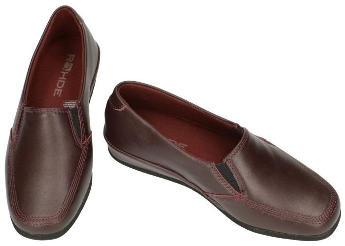 Rohde 6303-48 ODDA pantoffels bordeaux