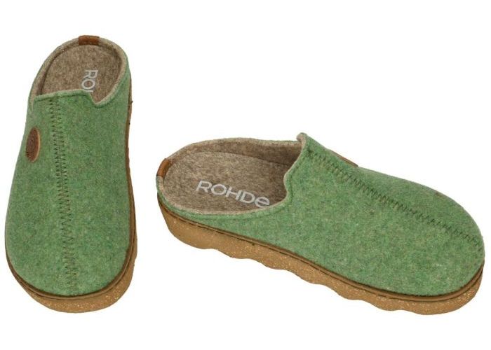 Rohde 6120 FOGGIA-D pantoffels groen