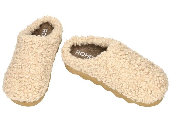 Rohde 6104 FOGGIA-D pantoffels off-white-crÈme-ivoorkleur