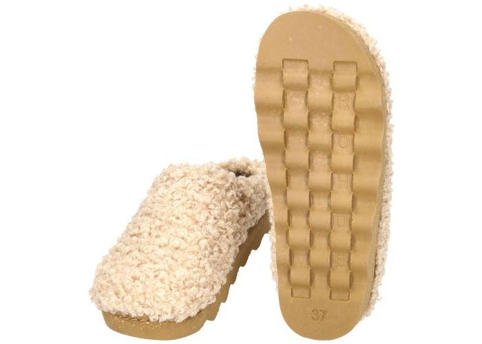 Rohde 6104 FOGGIA-D pantoffels off-white-crÈme-ivoorkleur