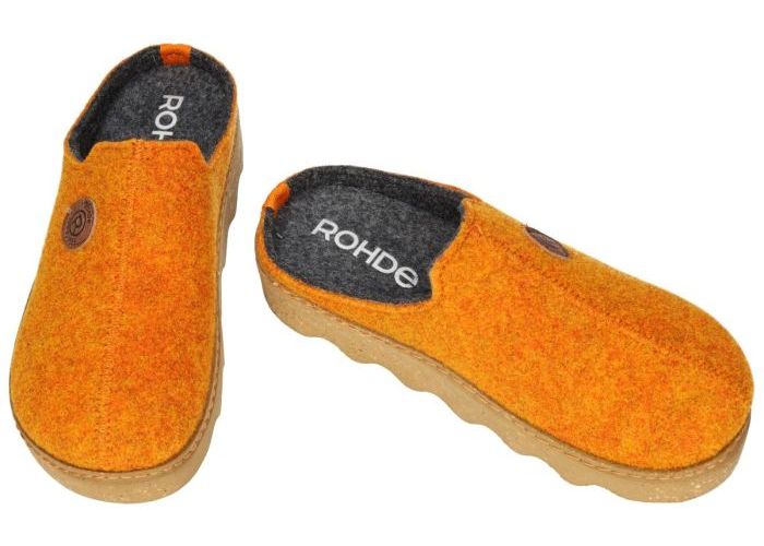 Rohde 6120 FOGGIA-D pantoffels oranje