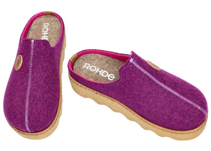 Rohde 6120 FOGGIA-D pantoffels paars