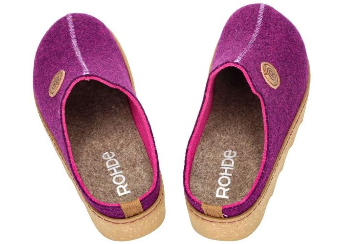 Rohde 6120 FOGGIA-D pantoffels paars