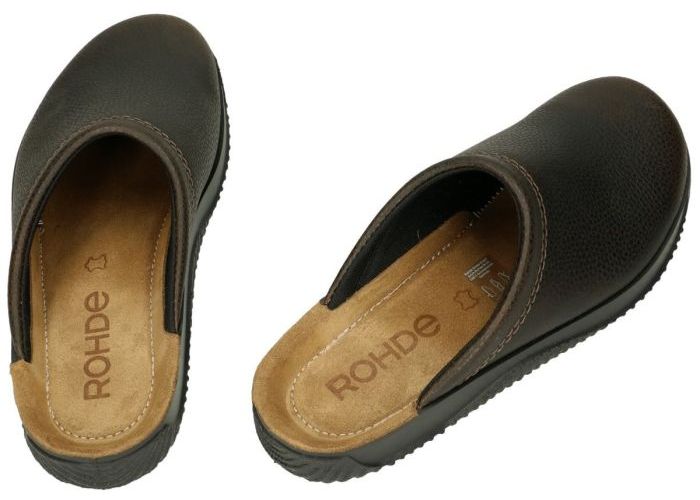 Rohde 1989 SOLTAU-H pantoffels & slippers bruin donker