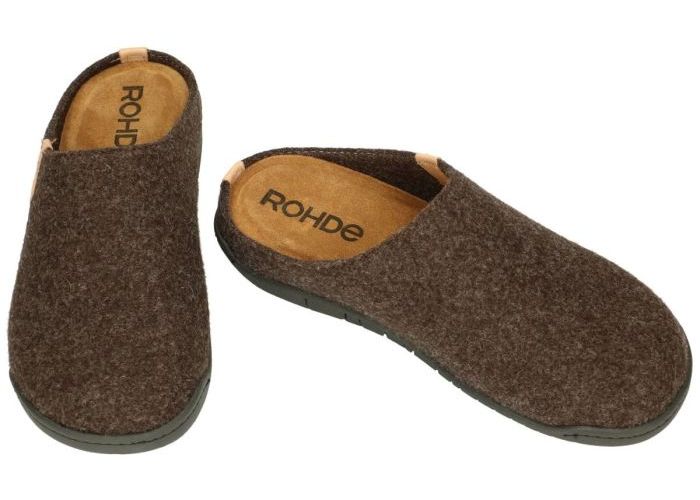 Rohde 6650 MANTUA pantoffels & slippers bruin donker