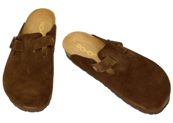 Rohde 6694  GRADO pantoffels & slippers bruin donker