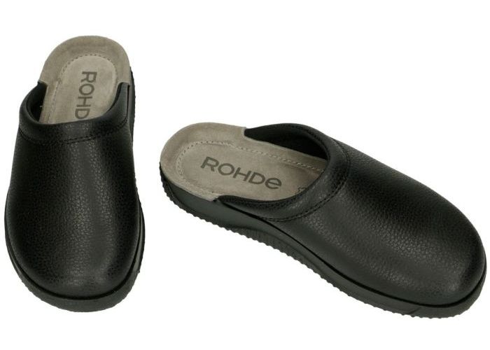 Rohde 1989 SOLTAU-H pantoffels & slippers zwart