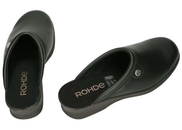 Rohde 2507 FARUN pantoffels zwart