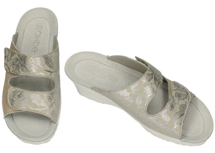 Rohde 1466 NEUSTADT-50 slippers & muiltjes beige