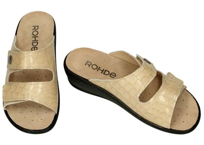 Rohde 5763 HERNE slippers & muiltjes beige