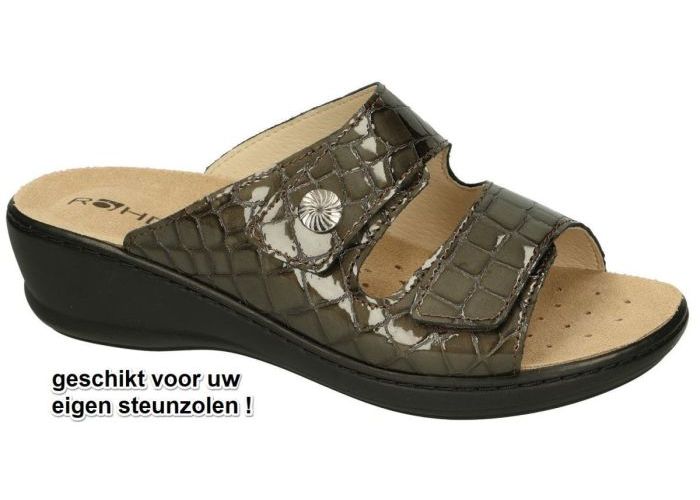 Rohde 5763-38 HERNE slippers & muiltjes brons