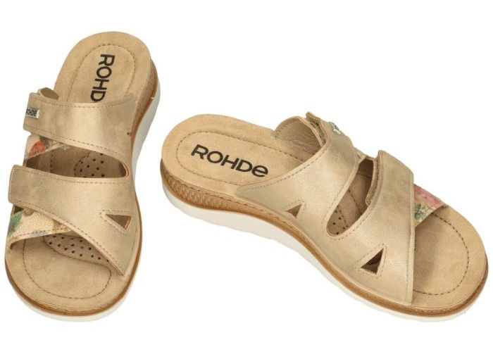 Rohde 1302 BAVIERA slippers & muiltjes goud