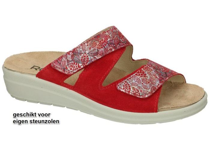 Rohde 5735-41 RIVELLA slippers & muiltjes rood